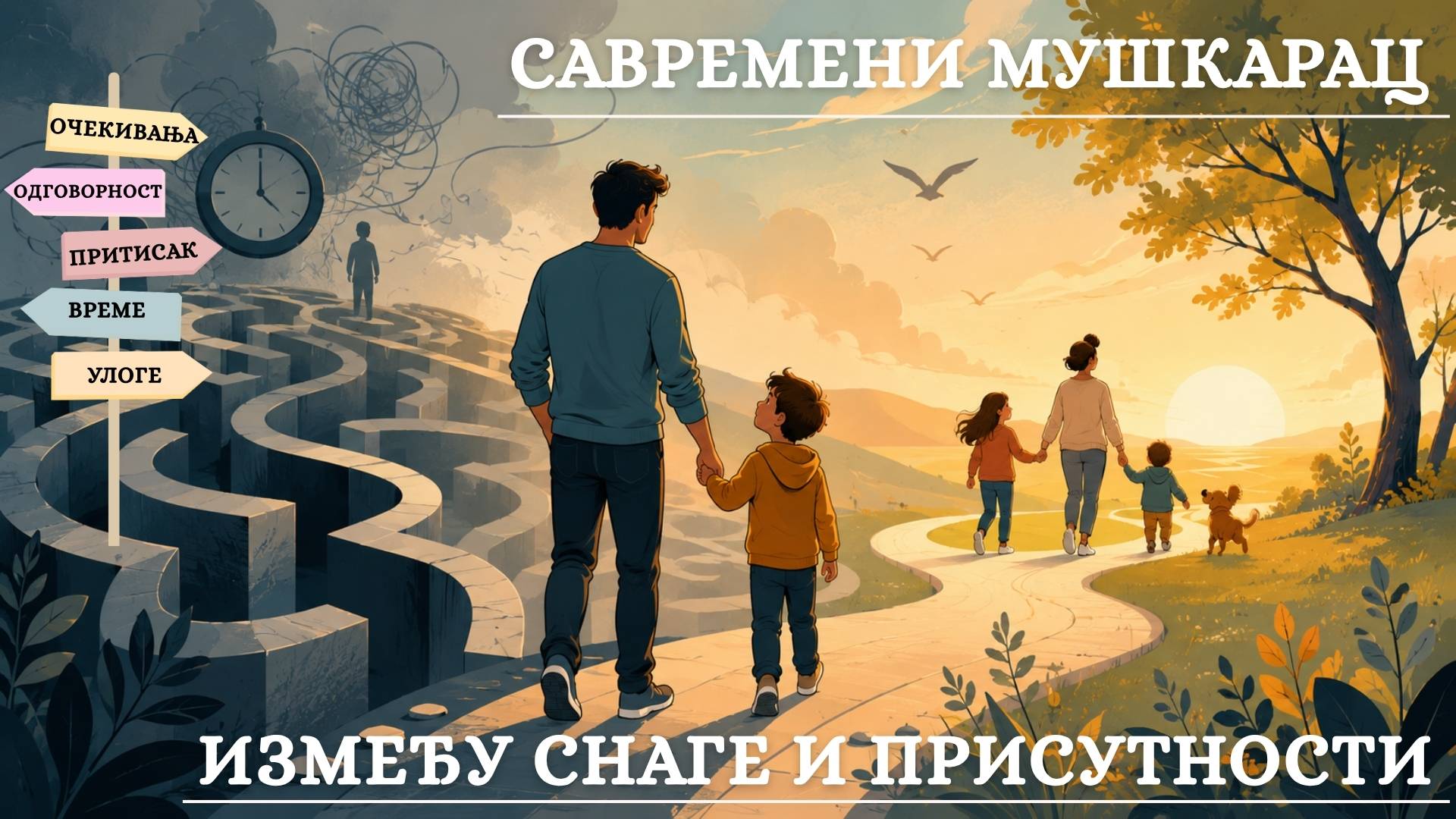 Савремени мушкарац: Између снаге и присутности